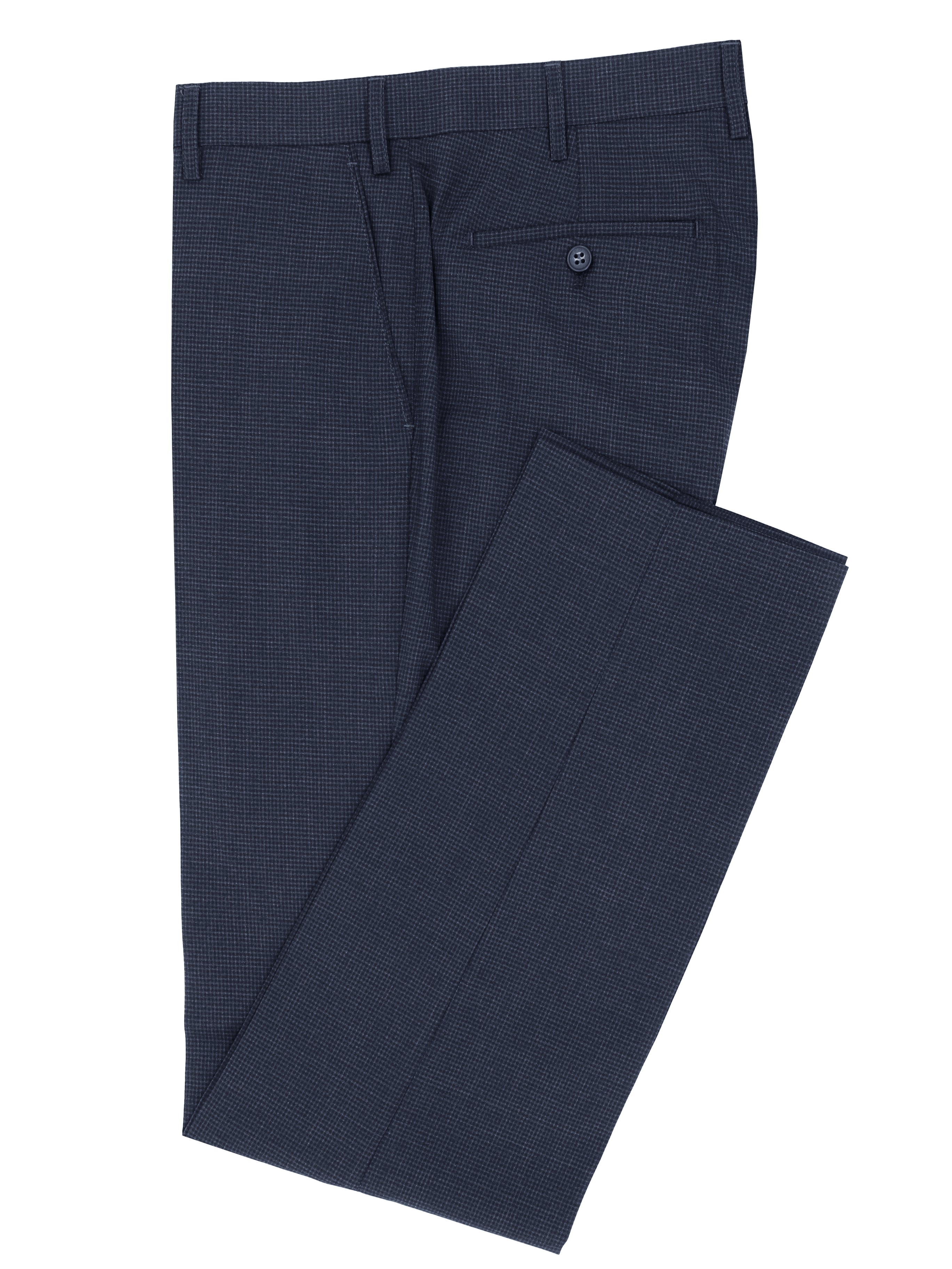 Lazio Edward Navy Wool Blend Suit