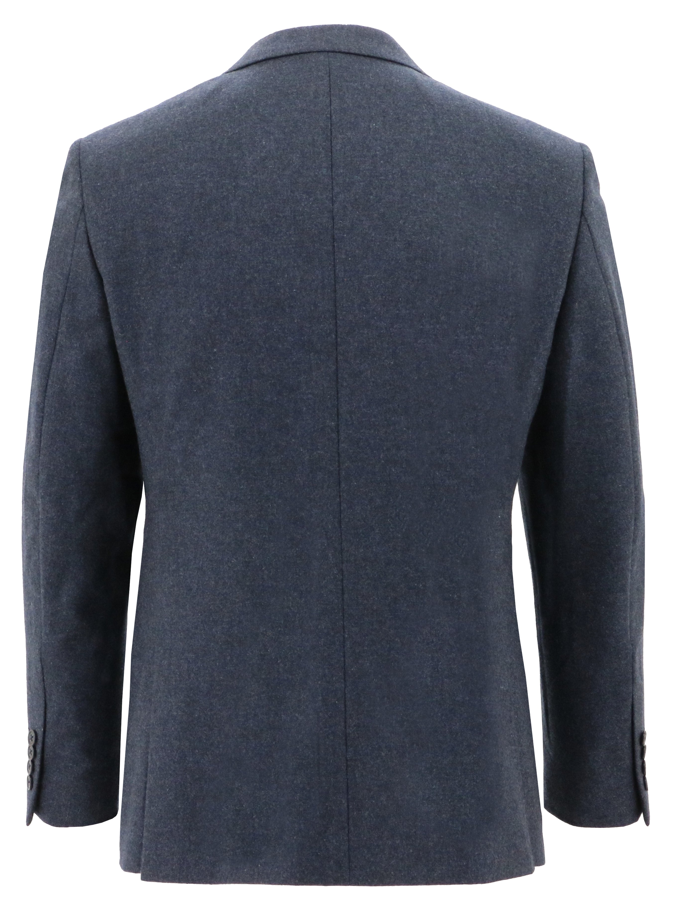 Lazio Navy Wool Blend Sports Jacket