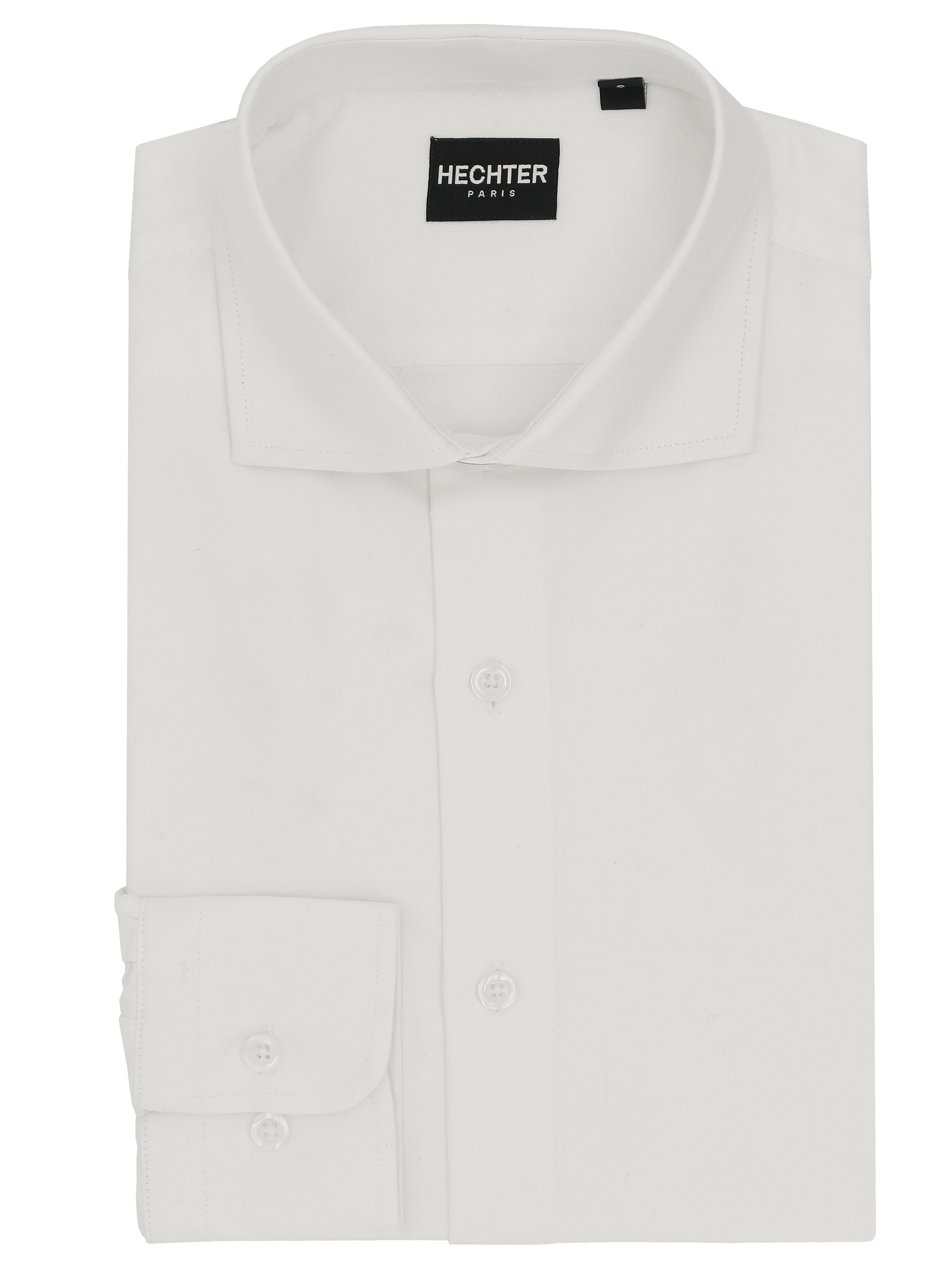 Jacque Business White Cotton Shirt