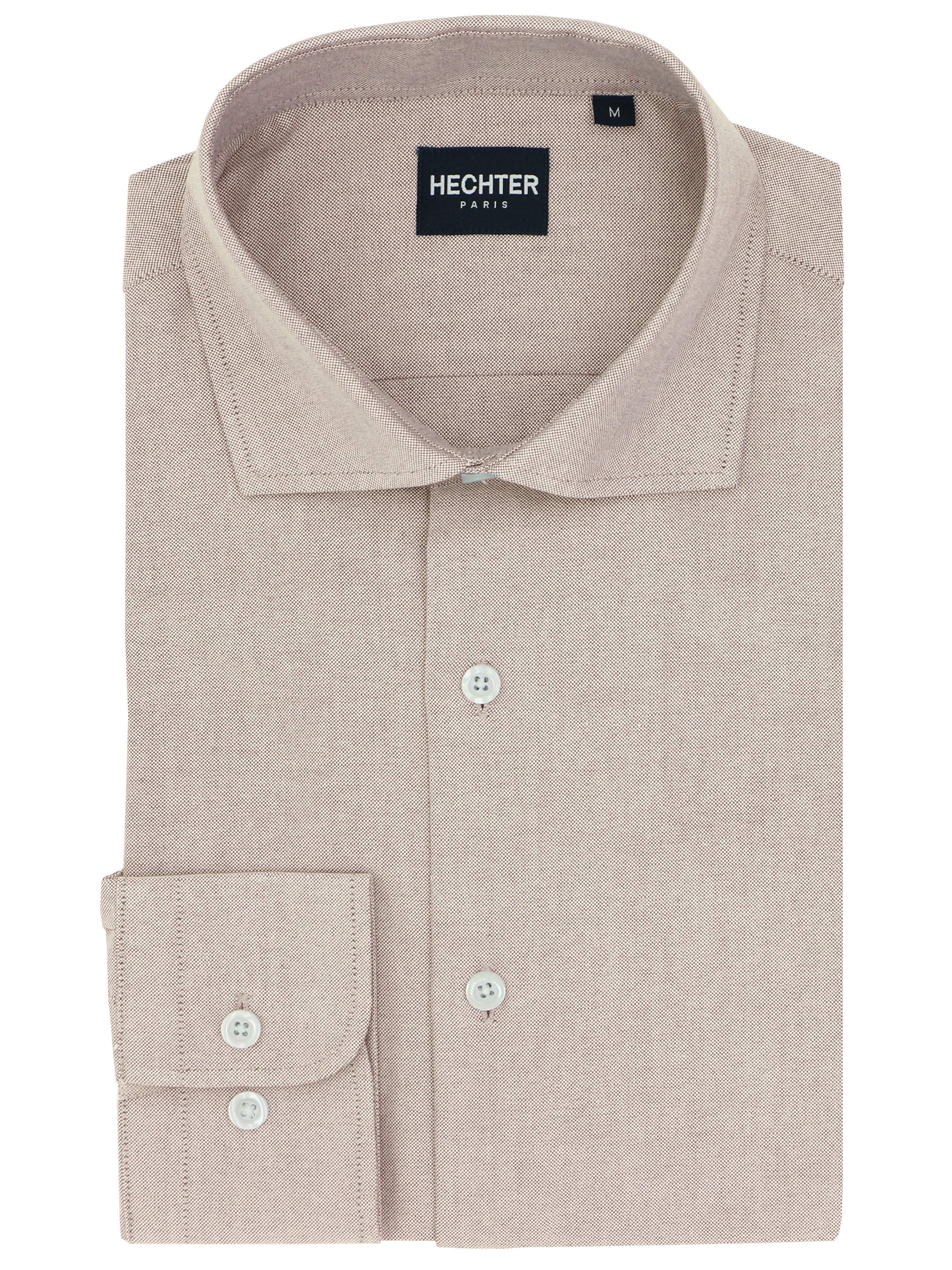 Jacque Business Brown Cotton Shirt