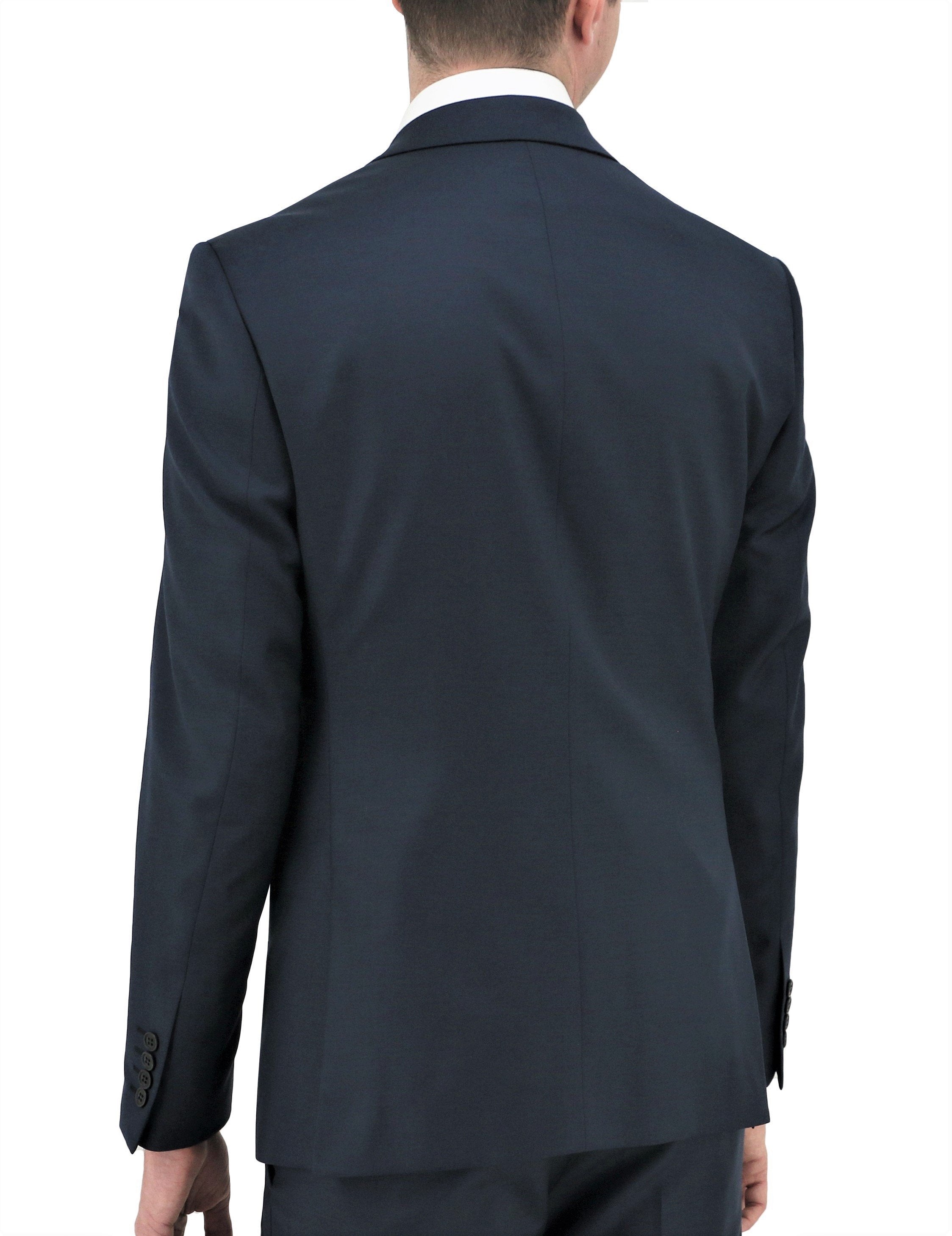 Shape 106 Deep Blue Wool Suit Jacket